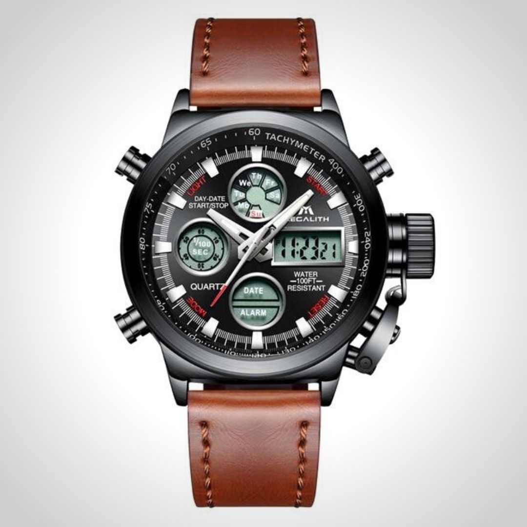 Orologio militare da uomo tattico digitale sport all'aperto impermeabile uomini esercito orologio cronometro di sopravvivenza LED duro elettronico sveglia orologio nero oro orologio da polso, Verde